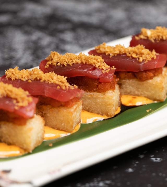 Some delicious sushi that can be found at FUHU at Resorts World Las Vegas.