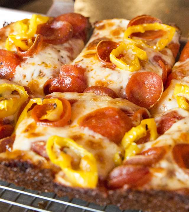 pizza from Evel Pie