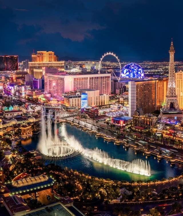 the Las Vegas Strip.
