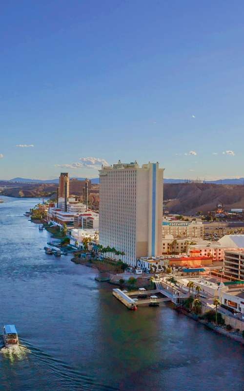 Take a look at the many gorgeous riverside properties that are found nestled along the Colorado River in Laughlin.
