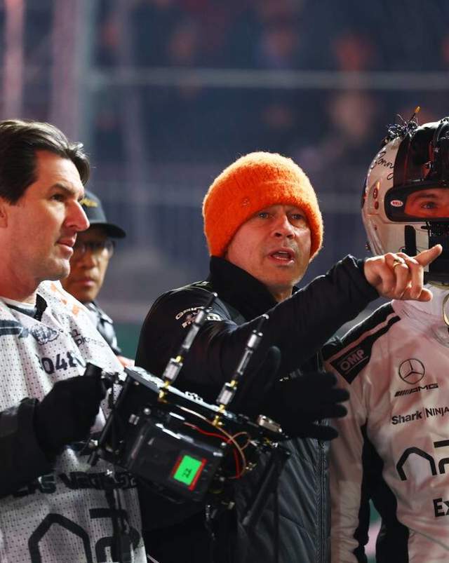 Brad Pitt scene filmed in Las Vegas for F1: The Movie 2025