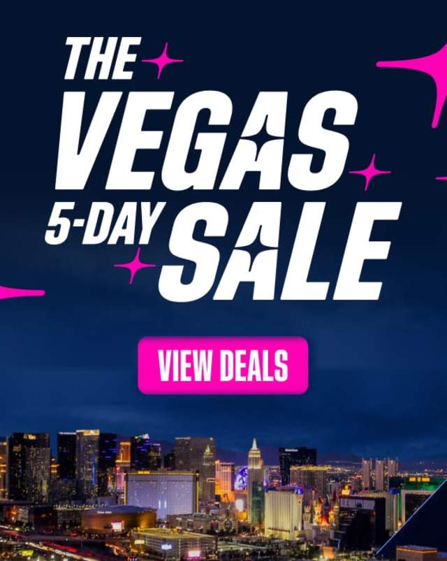 Vegas 5 Day Sale Live no CTA