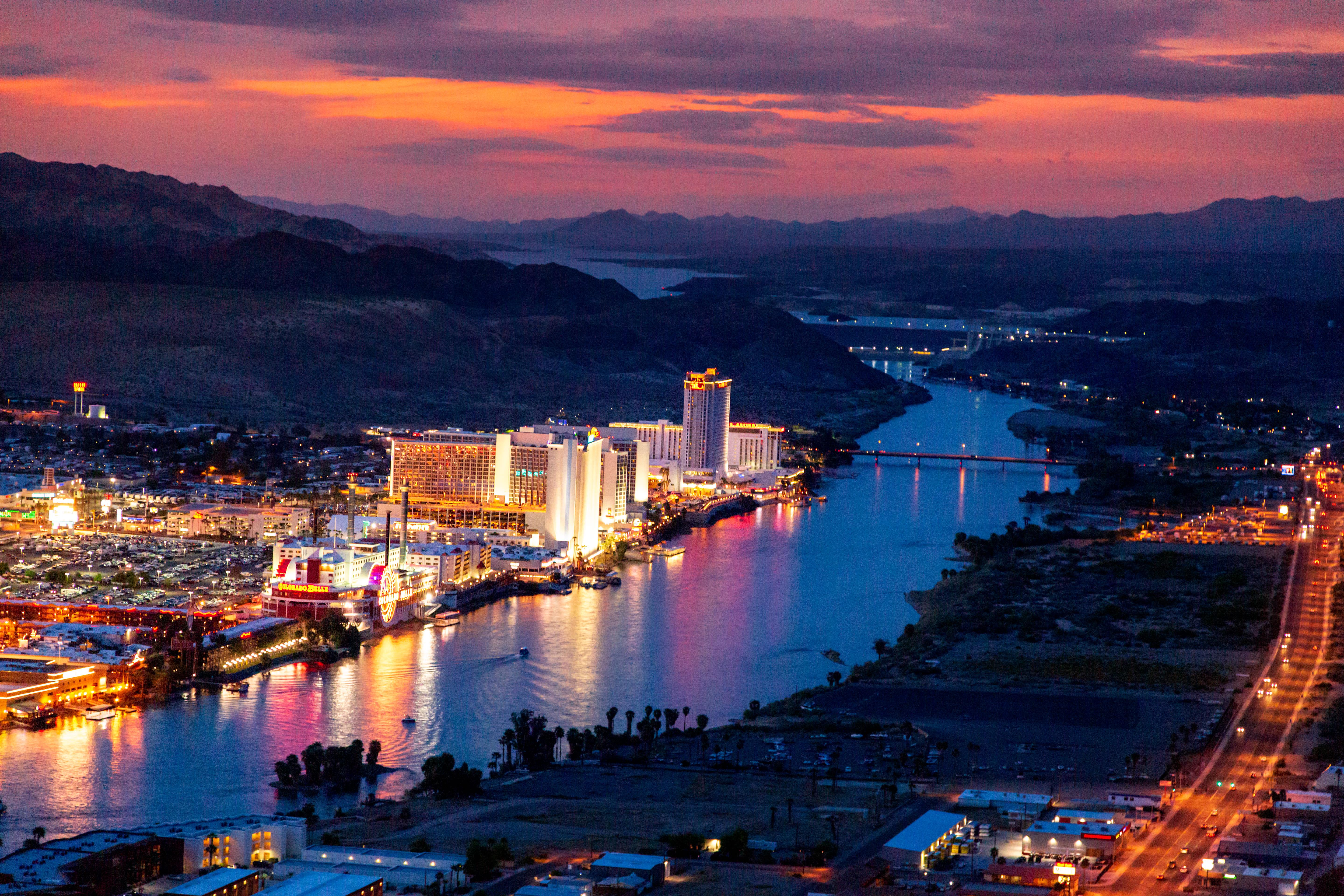 resorts guide aerial laughlin