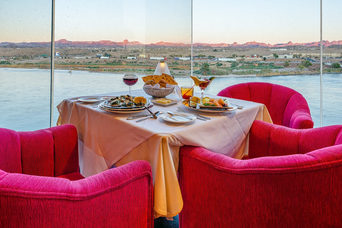 The Gourmet Room at Don Laughlin’s Riverside Resort Hotel & Casino