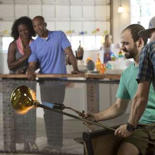 Watching Glass Artists at Work