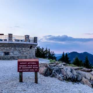 Mount Mitchell Observation Deck