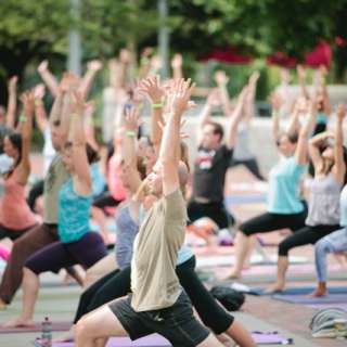 Yoga Rocks the Park