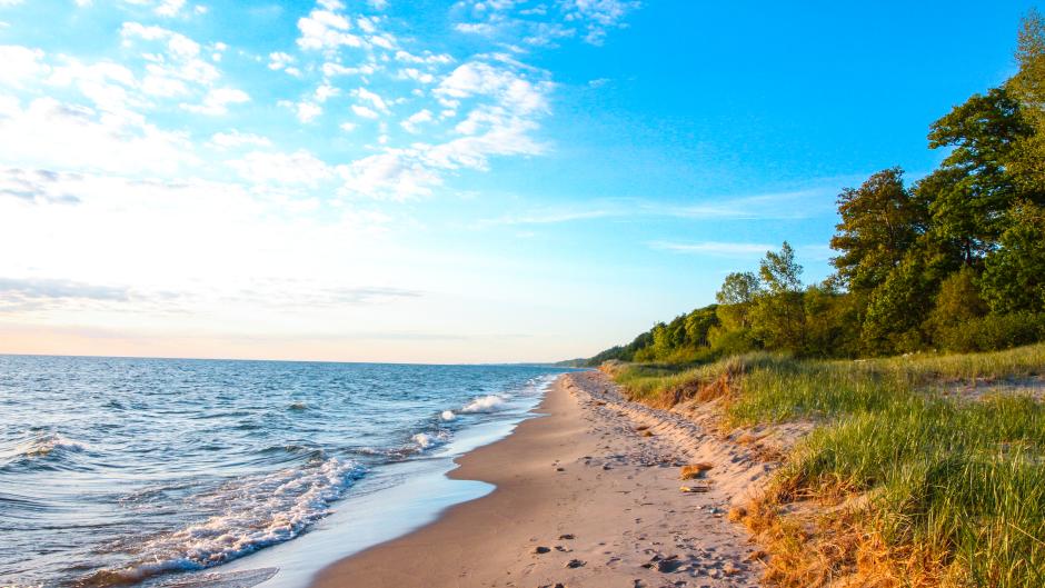 Easy access to the fresh water ocean of Lake Michigan means West Michigan is ripe for food production.