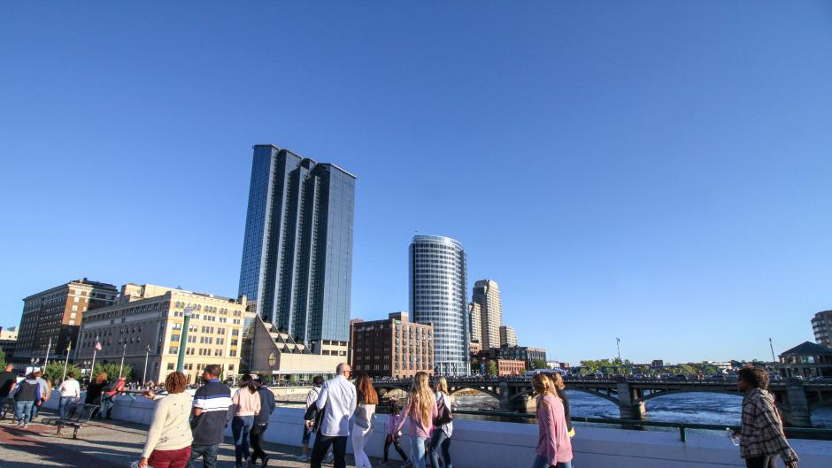 Grand Rapids offers plenty of hotels, restaurants, shops, and museums that are within walking distance of the convention campus.