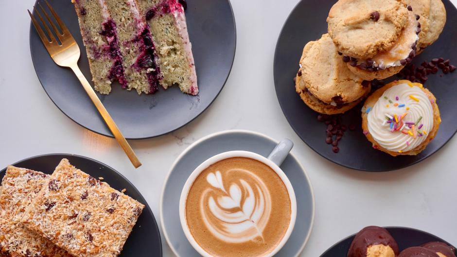 Vegan, Gluten Free, Soy free baked desserts.