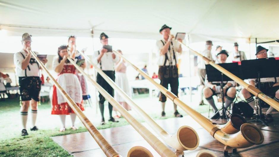 The annual Oktoberfest Grand Rapids takes place at John Ball Park.