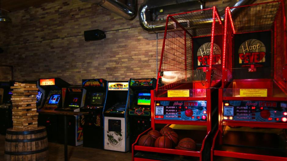 Grand Rapids Brewing Co. has a room dedicated to a variety of games.