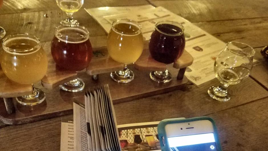 Converting paper Brewsader stamps with the Beer City Brewsader app.