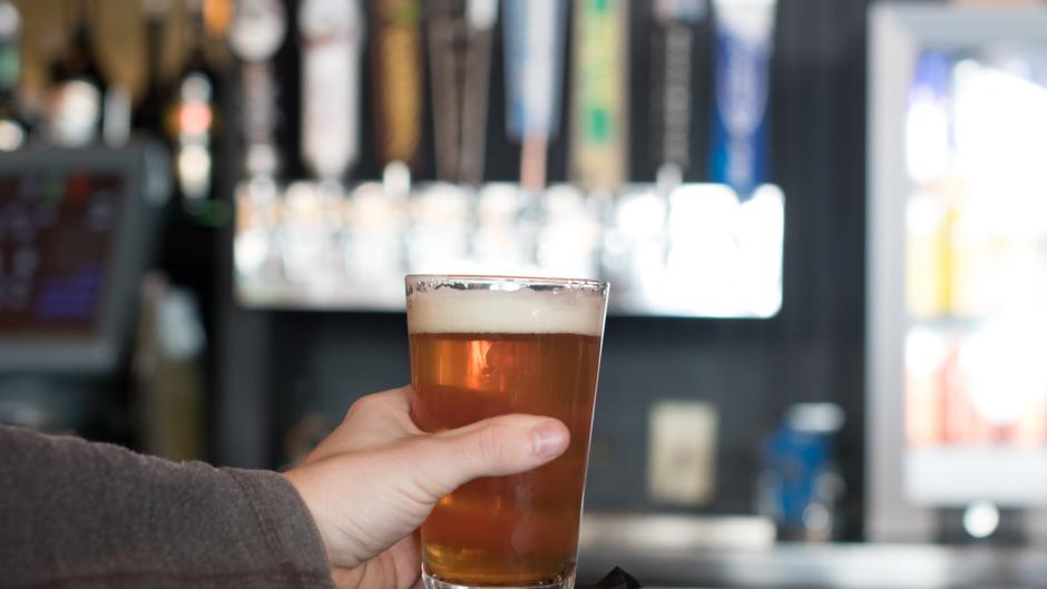 Stop by Cannonsburg Ski Area's restaurant for food and drinks.