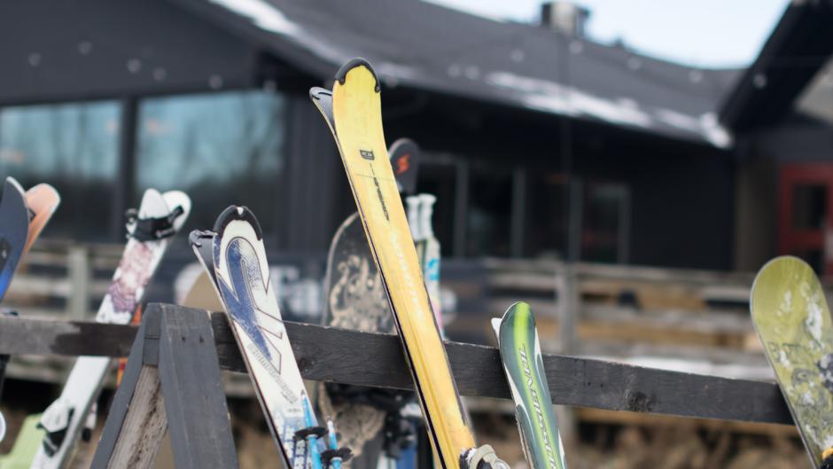Cannomnsburg Ski Area offers private and group lessons for skiers and snowboarders of all skill levels.