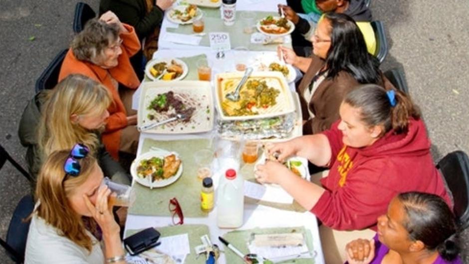 Seitu Jones' "The Heartside Community Meal."
