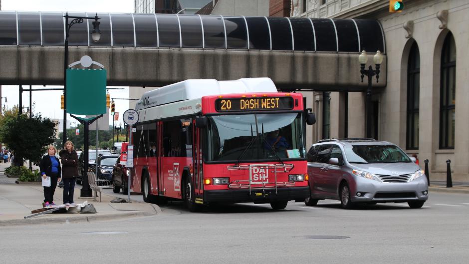 Fact: All stops along the DASH routes are visited every eight minutes