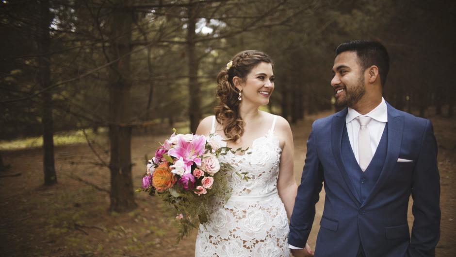Although the couple is from Chicago, the Ramakrishnans opted to host their wedding in Grand Rapids.