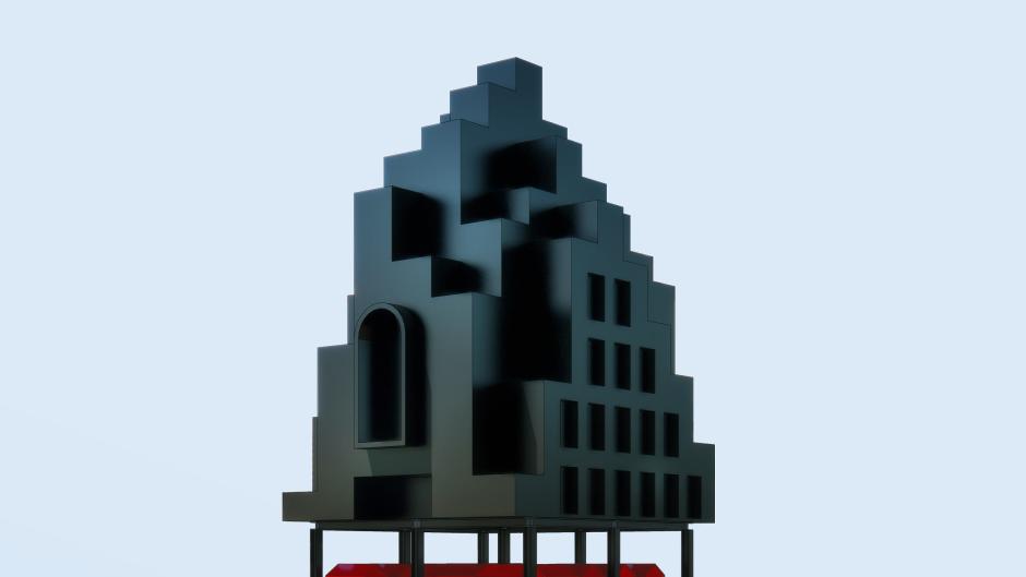 Olalekan Jeyifous' work, The Boom and the Bust, will be a large-scale sculpture located downtown.