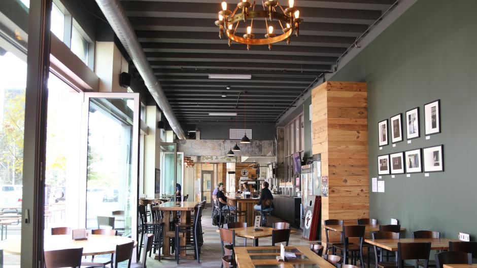 Located at the corner of Monroe and Michigan in the heart of downtown, Atwater Brewery is in a very walkable neighborhood.