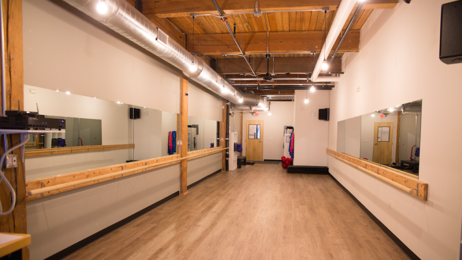 Barre workouts are a mixture of yoga, pilates, and dance.