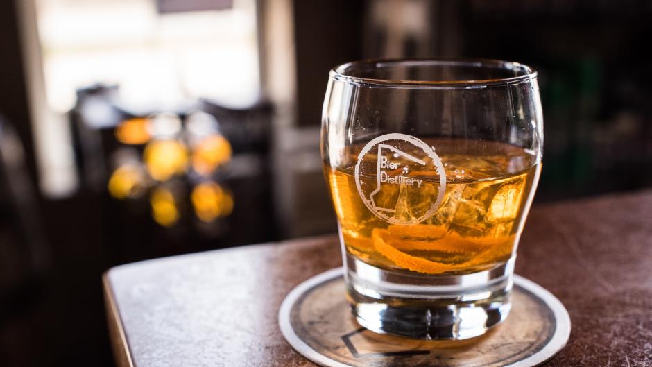 Bier Distillery also offers its own craft beer and wine, in addition to spirits.