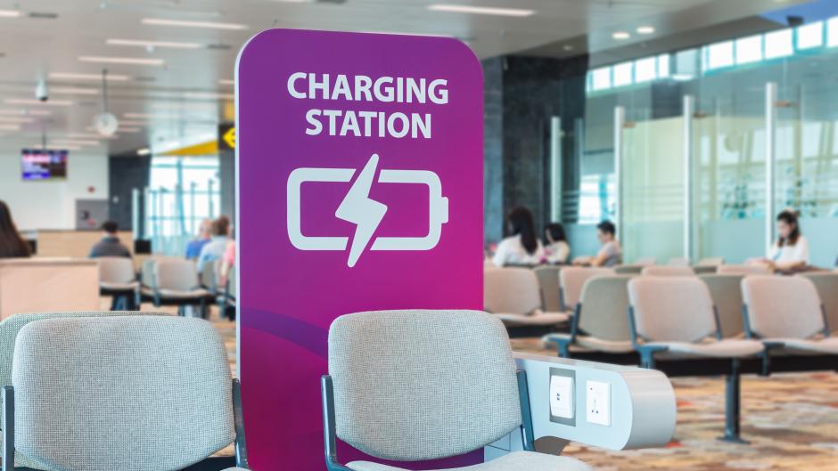 Charging Stations in Airports