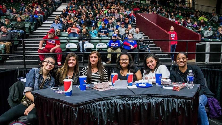 Courtside Seats at Grand Rapids Drive