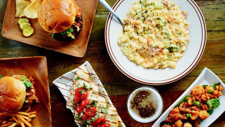 From burgers to loaded mac 'n cheese, Grand Woods' RWGR menu is full of mouth-watering dishes.