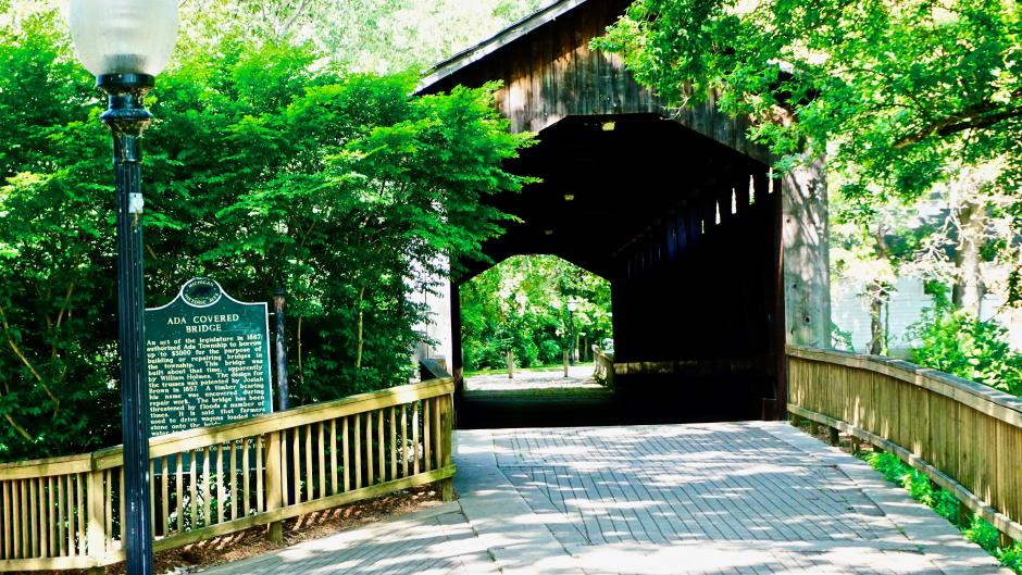 Covered Bridges Near Grand Rapids Scenic Fall Drive