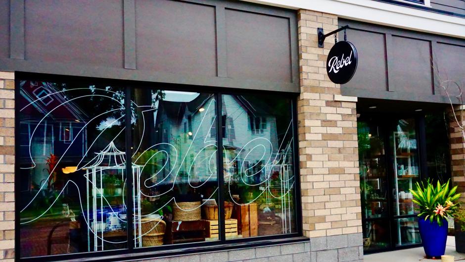 Exterior front view of Rebel in Grand Rapids, MI