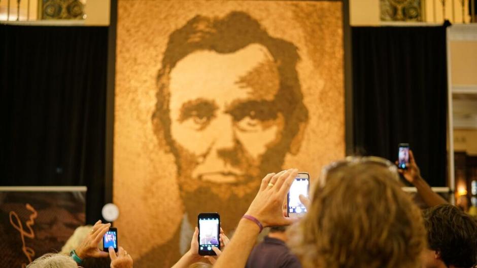 Richard Schlatter's "A. Lincoln."