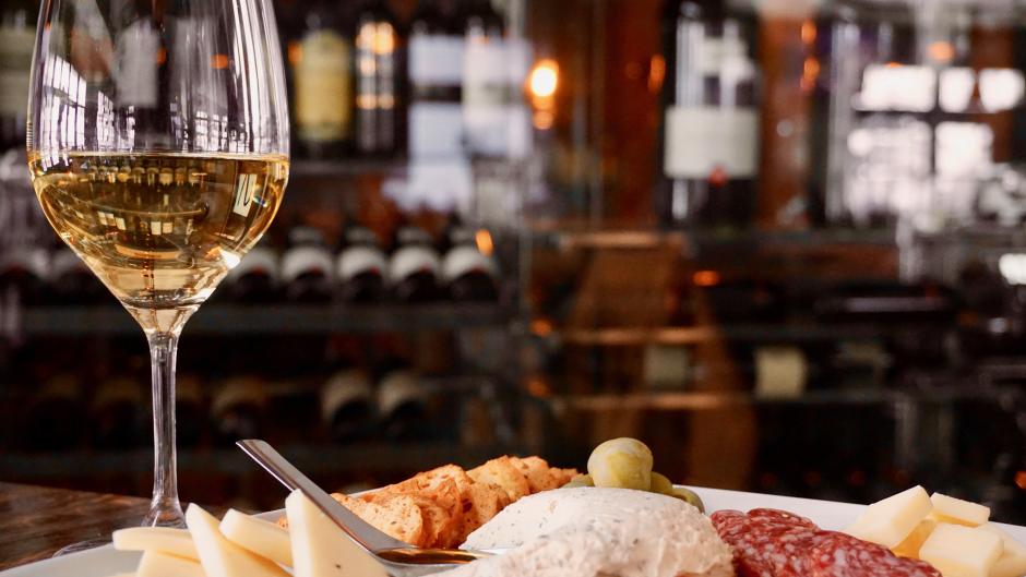 Wine and Cheese at Cork Wine & Grille
