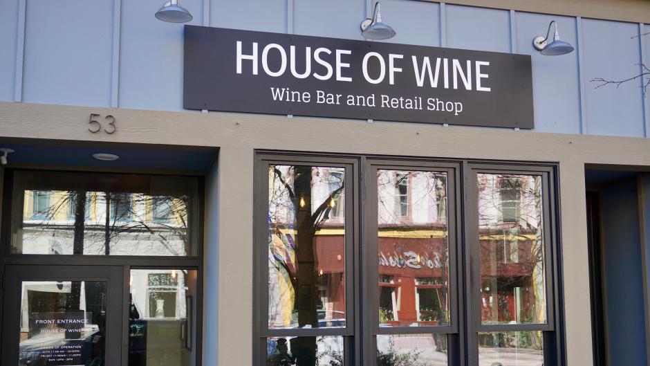 At House of Wine, you can build your own charcuterie board to pair with your wine.