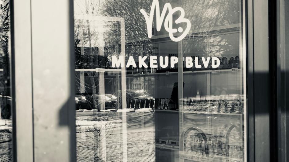 Makeup BLVD provides hair and makeup services in addition to its locally-sourced products.