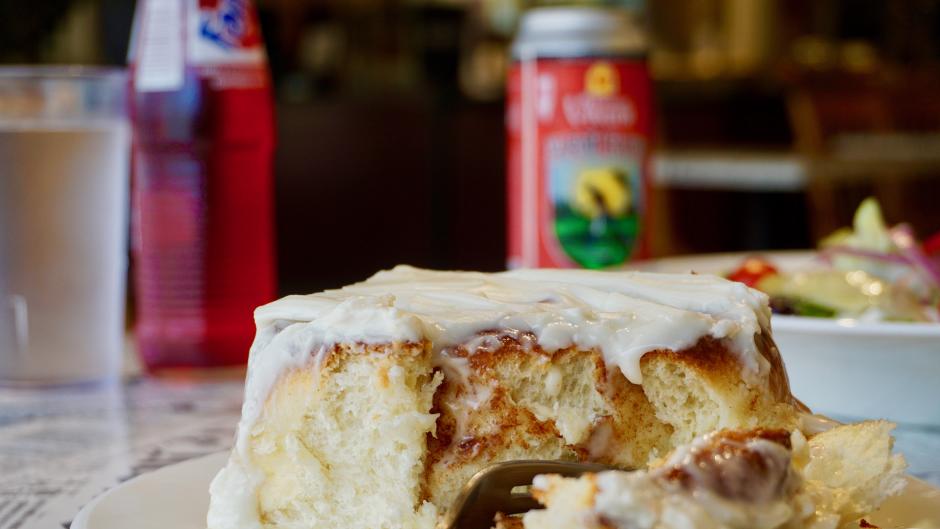 Cinnamon Roll at Wealthy Street Bakery