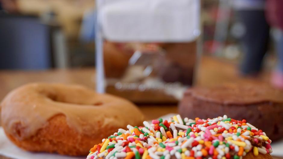 Donuts at Van's Pastry Shoppe in Grand Rapids