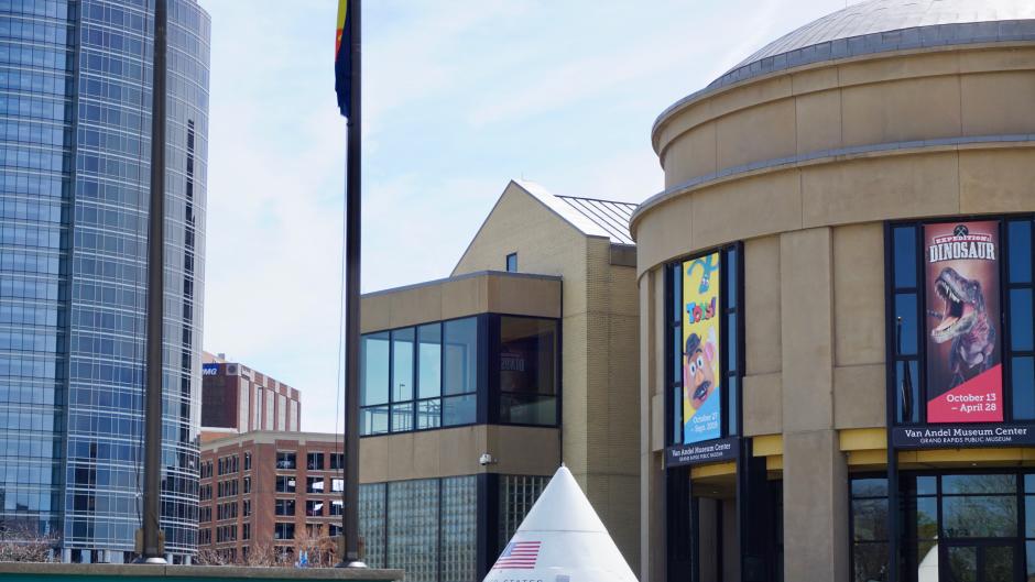 Exterior of the Grand Rapids Public Museum