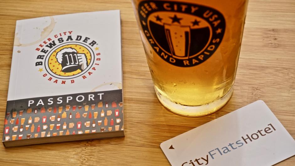 Collect stamps from eight of more than 40 participating breweries to become a Beer City Brewsader®.