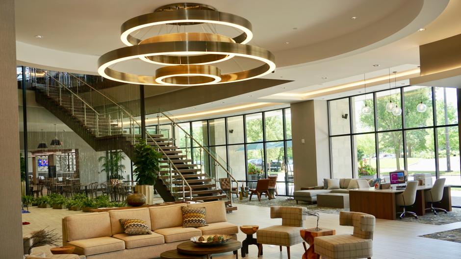 Embassy Suites Hotel Lobby