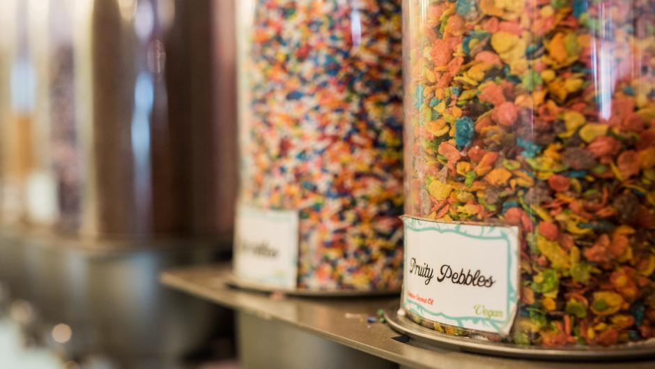 Many of Spoonlickers toppings are homemade.