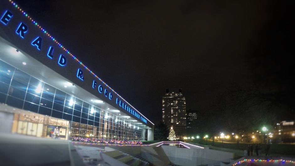 Gerald R Ford Presidential Museum Holiday Lights