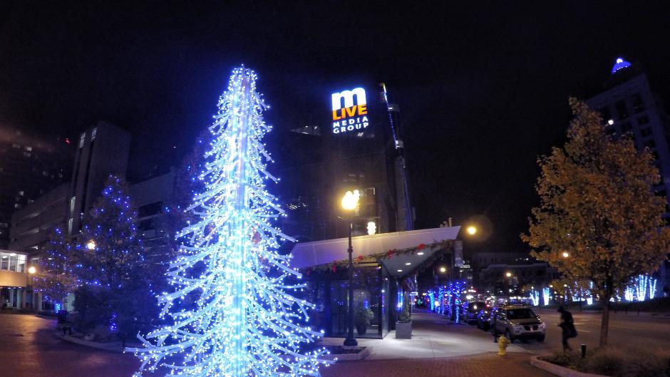 Downtown Grand Rapids Holiday Lights