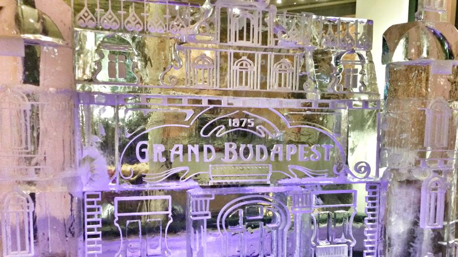 Ice sculpture at Valent-ICE