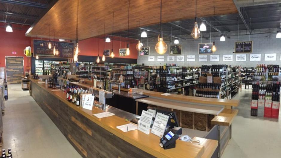 Sip while you shop.