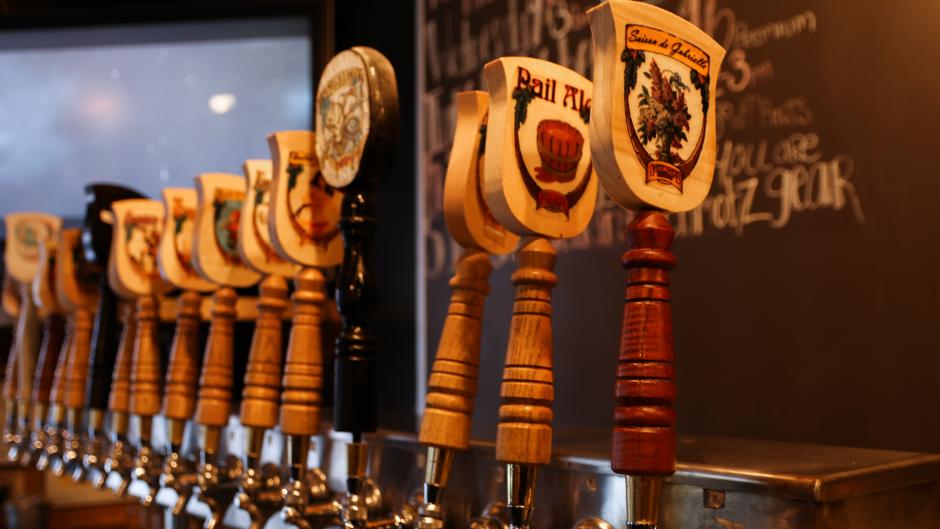 Fill your growler from Comfort Inn Grand Rapids - Airport at one of a couple nearby breweries, like Schmohz Brewery.