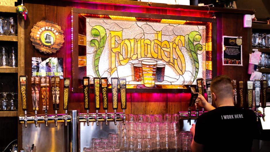 Founders' focus on beer that's “Brewed For Us” lead to the creation of brews like Dirty Bastard and Kentucky Breakfast Stout.
