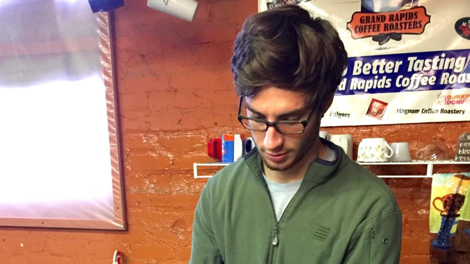 Learn how to make the perfect pour-over on Saturdays at Grand Rapids Coffee Roasters.