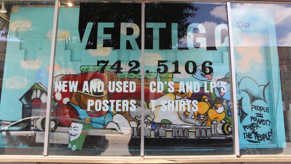 You can find more than 26,000 new records and around 10,000 used records at Vertigo Music.