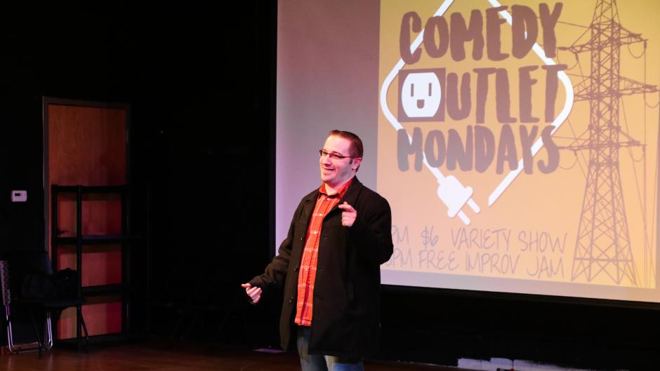 Comedy Outlet Mondays is now hosted at The Comedy Project.